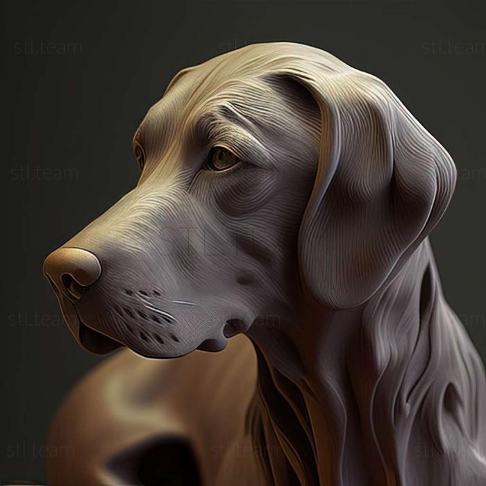 Weimaraner dog